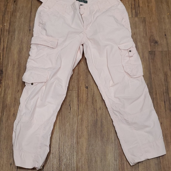 light pink cargo pants